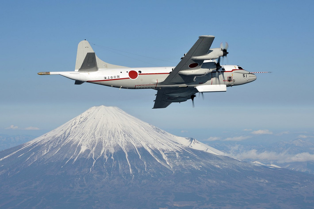全球僅有1架、日本獨有的「UP-3C」反導偵察機。 圖：翻攝日本防衛省官網