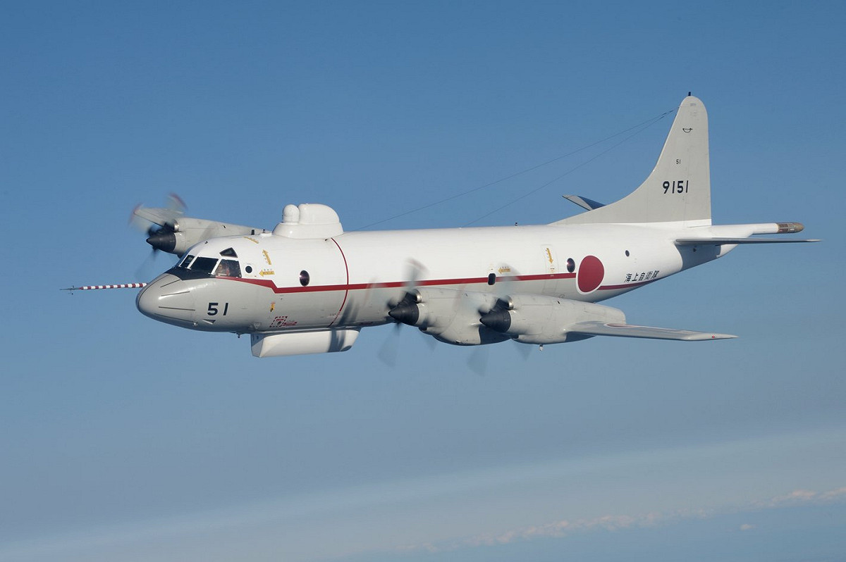 全球僅有1架、日本獨有的「UP-3C」反導偵察機。 圖：翻攝日本防衛省官網