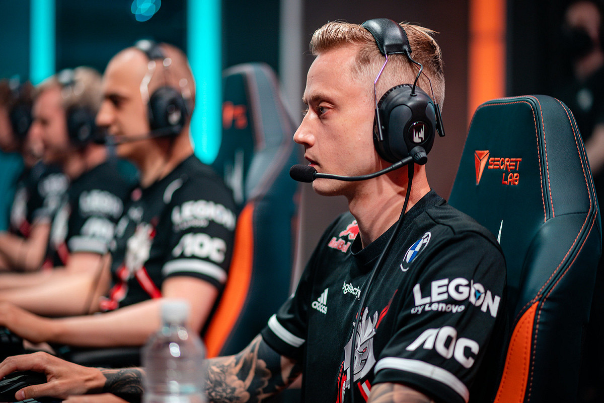 G2今日證實將出售Rekkles。 圖：翻攝自LoL Esports Flickr