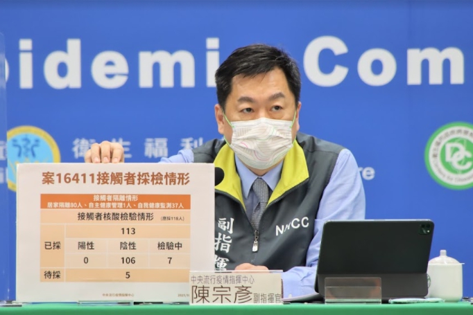指揮中心副指揮官陳宗彥。 圖：指揮中心／提供
