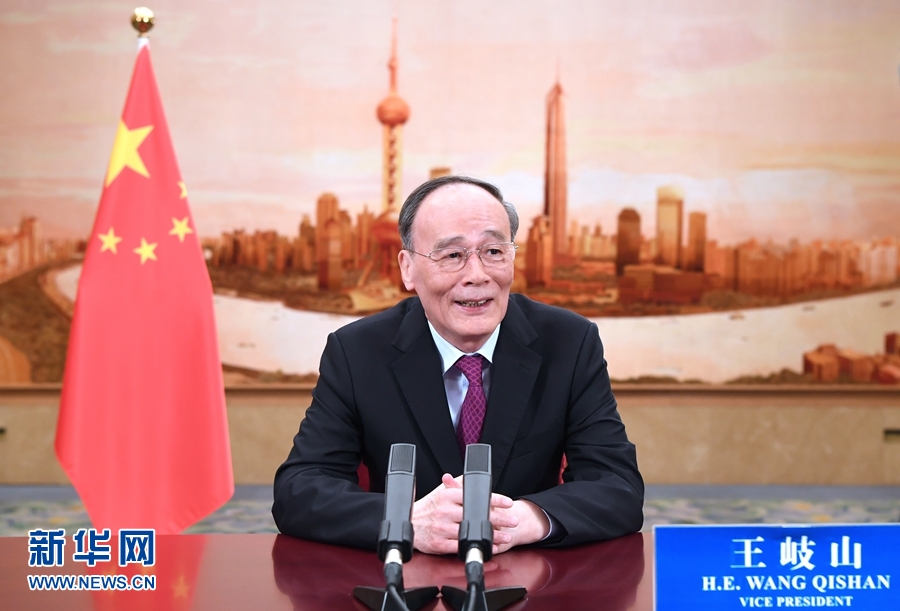 中共國家副主席王岐山。 圖 : 翻攝自環球網（資料照）