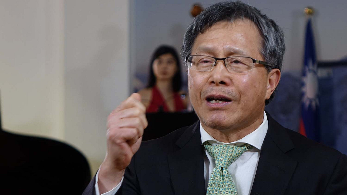 駐德代表謝志偉表示，國民黨立委葉毓蘭不曾受到真正煎熬的考驗，導致她的認知是如此的扁平、貧乏、沒有深度。 圖：翻攝駐德代表處臉書（資料照）