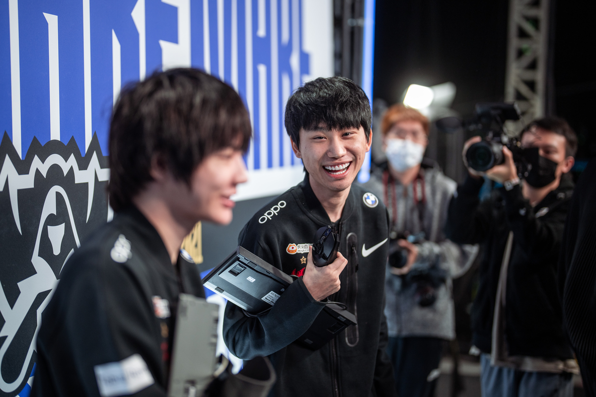 2019年《英雄聯盟》世界冠軍選手Doinb。 圖：翻攝自League of Legends World Championship Photo