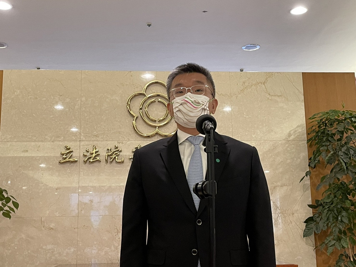 對於國民黨喊告一事，蔡其昌出面回應。 圖：陳佩君／攝(資料照)