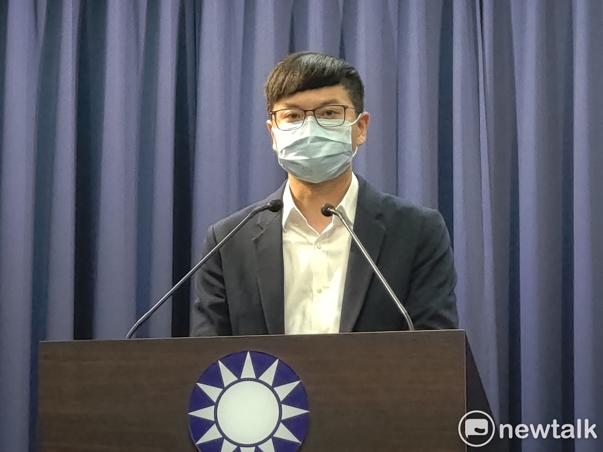 國民黨發言人凌濤。 圖：黃建豪 / 攝（資料照）