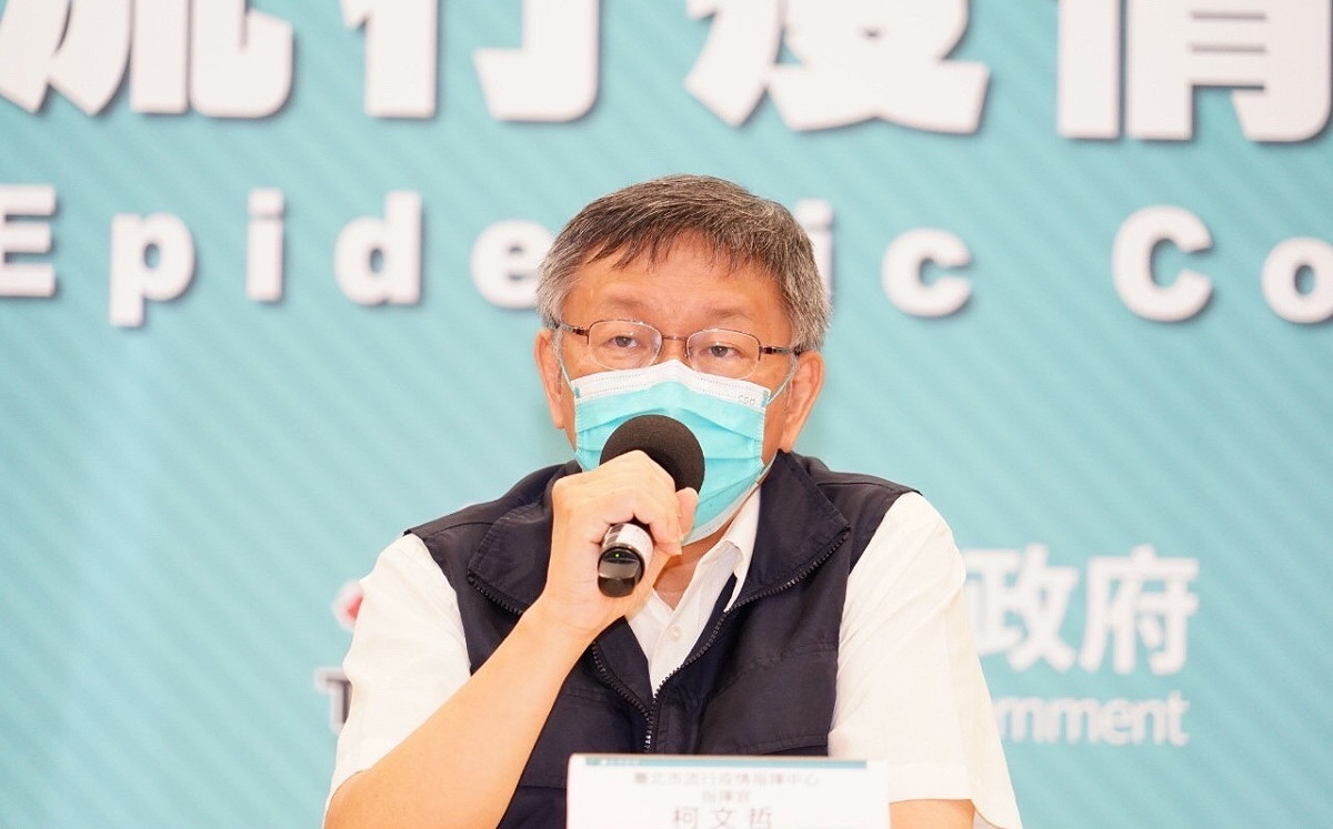 謝志偉指邊舉國旗邊吐血 柯文哲：要求他真的吐出血來