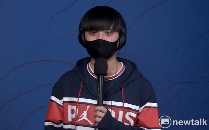 PSG鏖戰46分戰勝FNC，Maple於賽後接受了《新頭殼》獨家專訪。 圖：劉法柔/攝