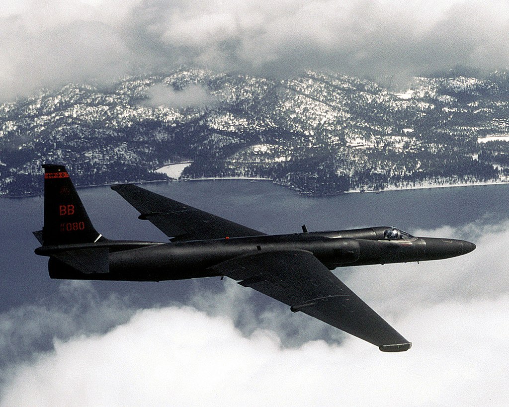 韓媒報導，駐韓美軍5日派出U-2高空偵察機飛往台灣海峽空域偵察解放軍軍演動態。 圖：翻攝維基百科/公有領域