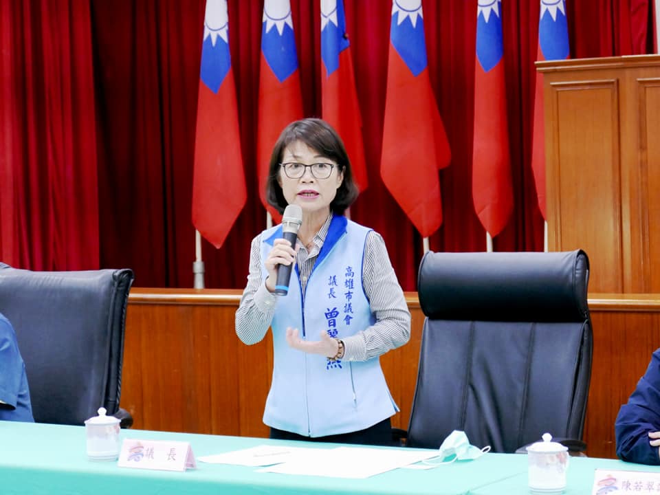 高雄市議長曾麗燕。(.資料照片) 圖：取自曾麗燕臉書