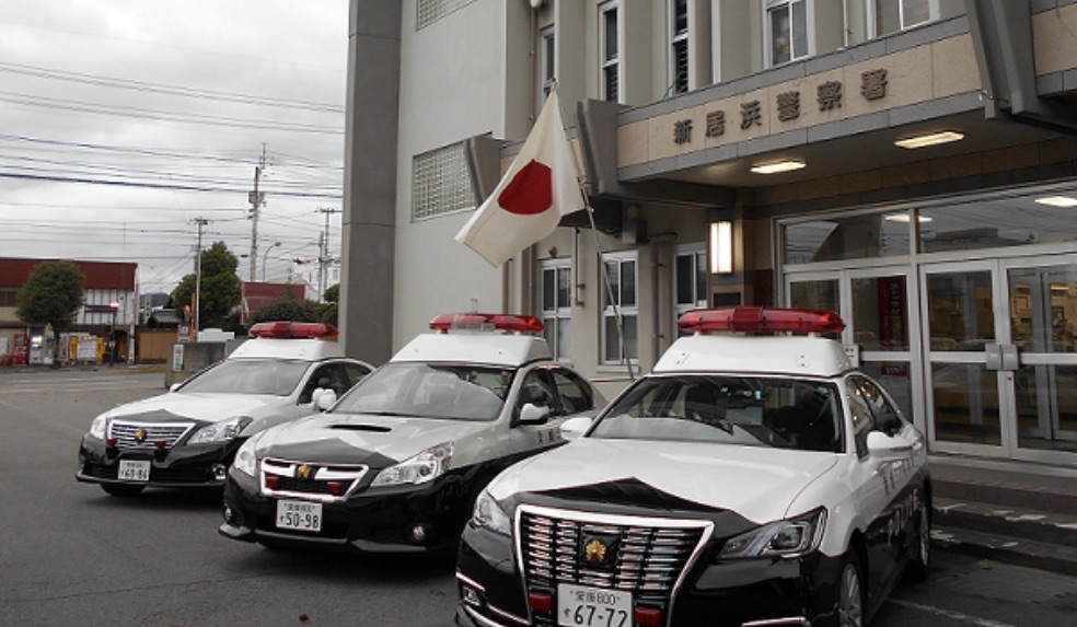 日本愛媛縣新居濱警察署。 圖 : 翻攝新居濱警察署官網