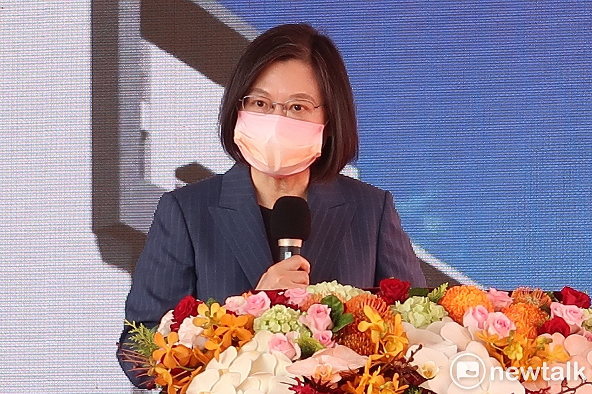 總統蔡英文。 圖：林朝億/攝影
