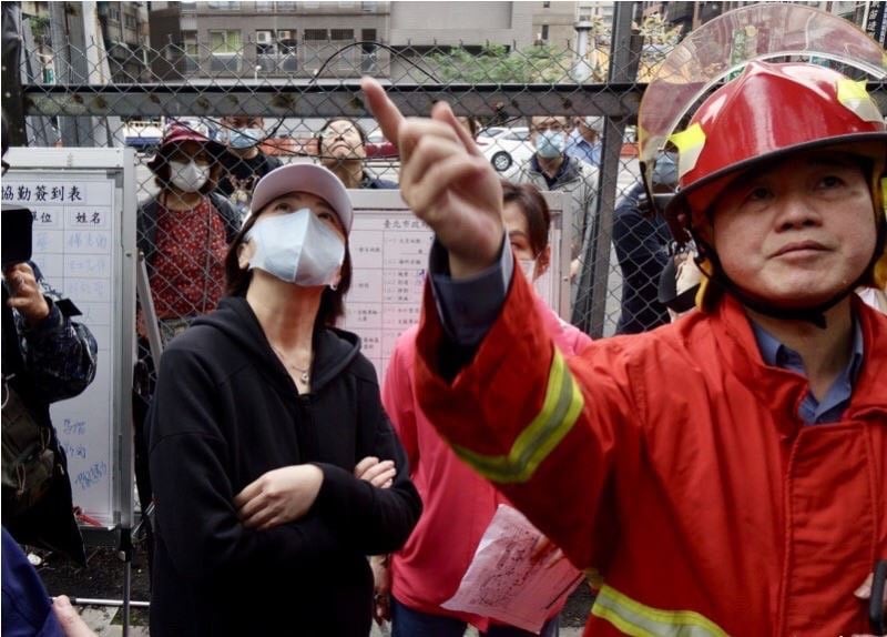 台北市副市長黃珊珊表示，去年錢櫃大火是她最沉痛的記憶，北市府也痛定思痛，對公安絕不打折。 圖：翻攝黃珊珊臉書