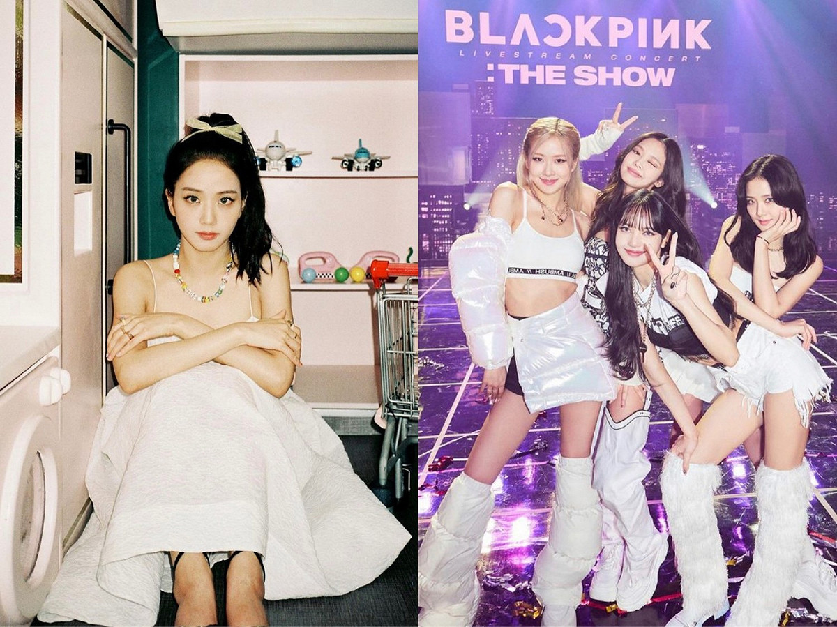 BLACKPINK成員Jisoo(左)曾成為趙主彬覬覦的對象。 圖：翻攝自IG