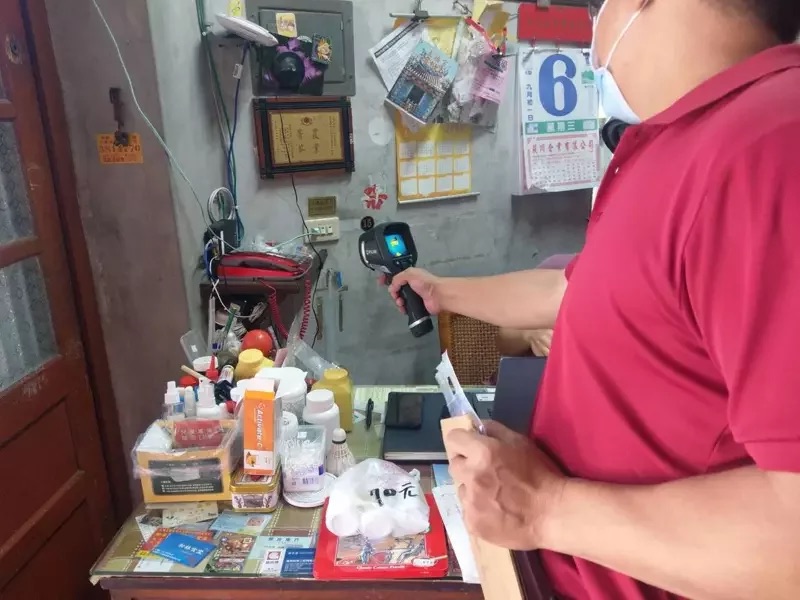 桃園市消防局今(17日)檢查清查市內43處複合式大樓，加強安檢及消防演練。 圖 : 消防局提供