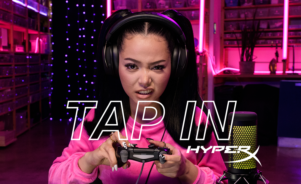 TikTok 千萬網紅 Bella Poarch 成為 HyperX 新品牌大使 圖：HyperX/提供