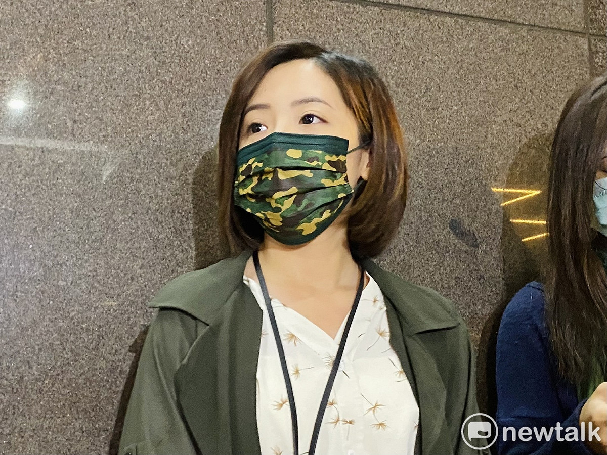 台北市副發言人黃瀞瑩。 圖：周煊惠 / 攝