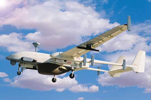 以色列研發的第4代大型高空長航時戰略無人偵察機--「蒼鷺」無人機。 圖：翻攝globalmil.com