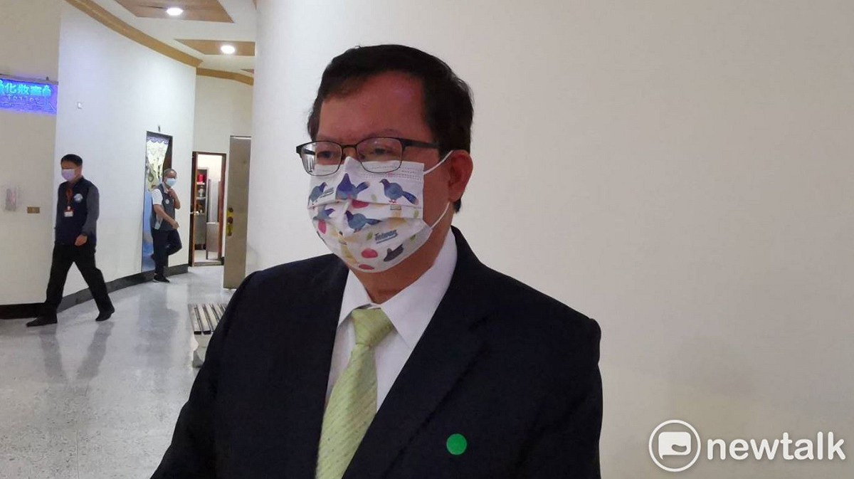 鄭文燦表示，民進黨縣市長提名人選要等全代會制定提名條例後，可能的人選才會慢慢浮現。 圖：林昀真／攝