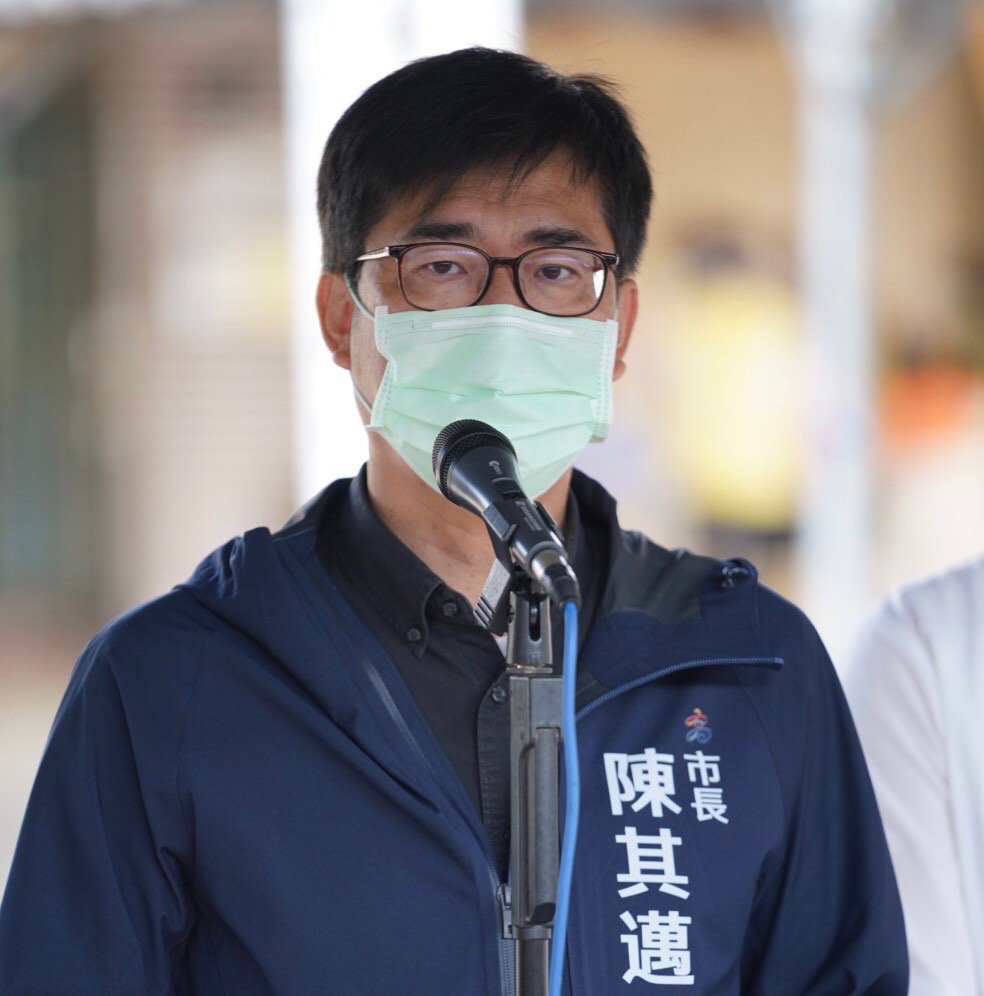 陳其邁出席城中城罹難者頭七超渡引魂法會。（資料照） 圖：高雄市政府提供