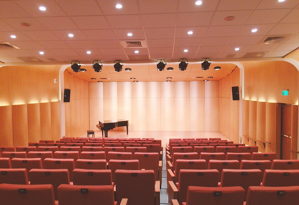 新北市藝文中心演奏廳。 圖：新北市文化局提供