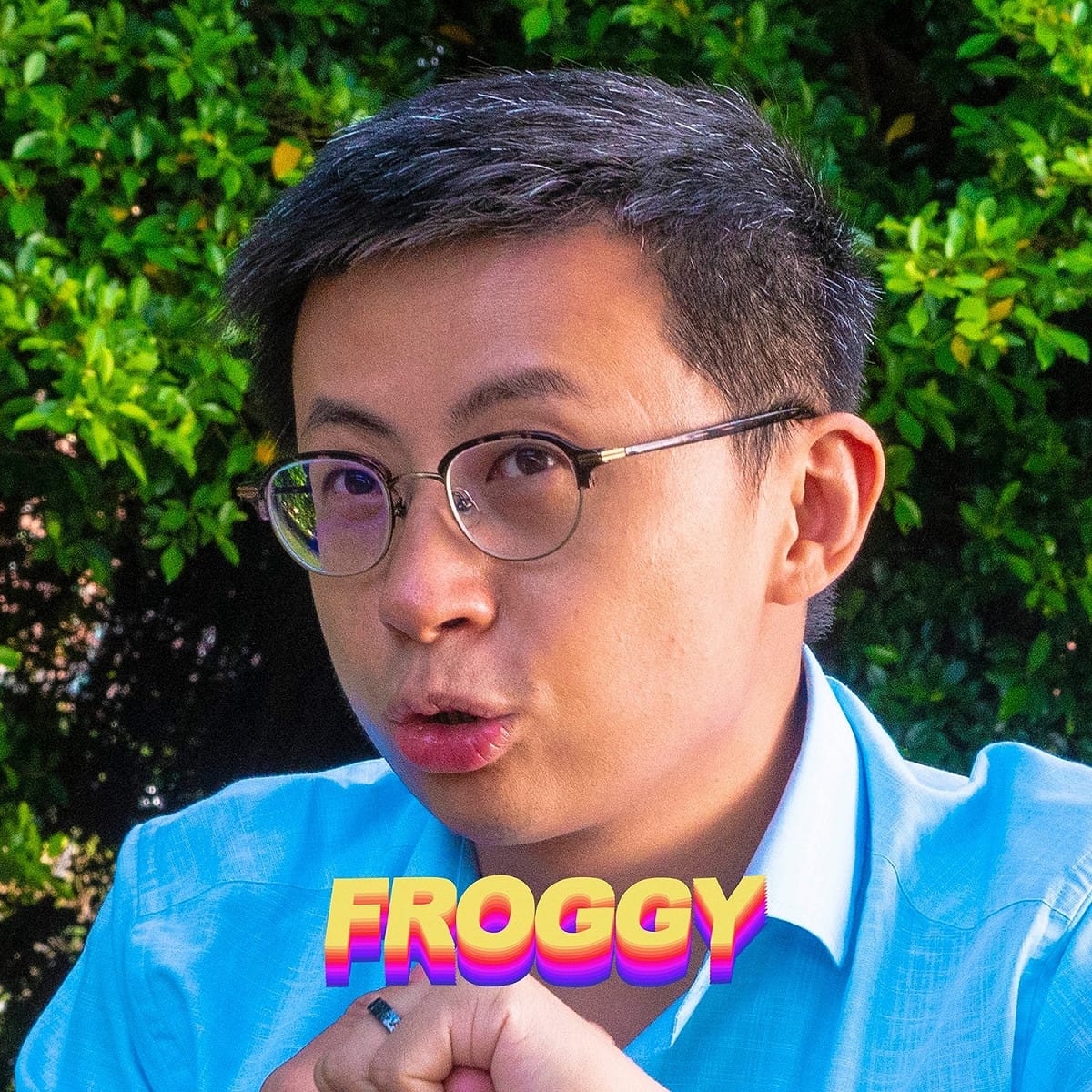台北市議員呱吉（陳威傑，圖）有像疾病管制署副署長羅一鈞嗎？留待網友評斷。 圖：翻攝自呱吉臉書
