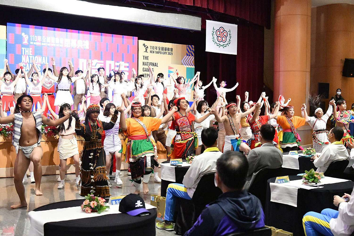 110年全國運動會閉幕典禮。 圖：新北市新聞局提供