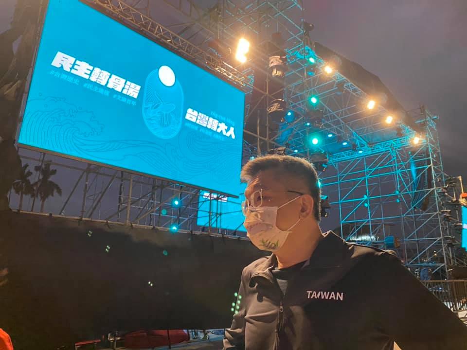 立法院副院長蔡其昌很早就到會場。 取自蔡其昌臉書（資料照片）
