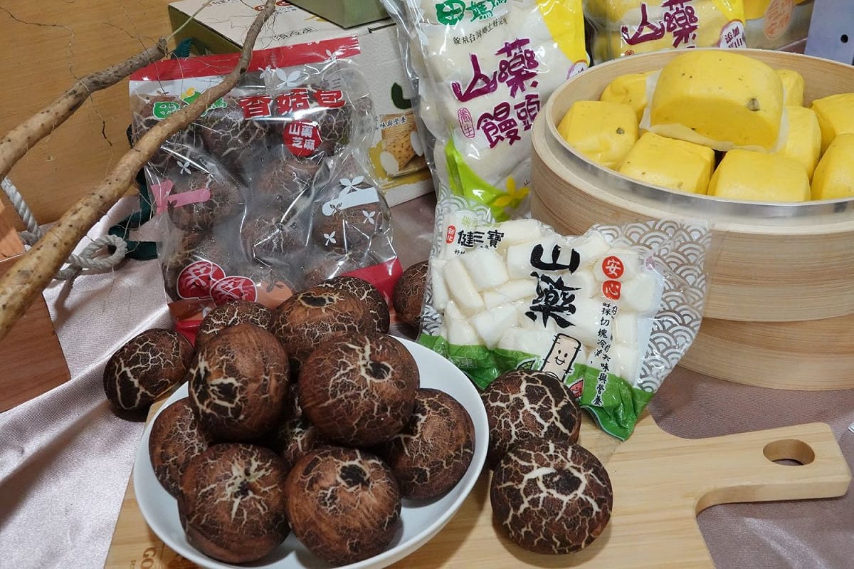 多樣化山藥加工品。 圖：新北市農業局提供