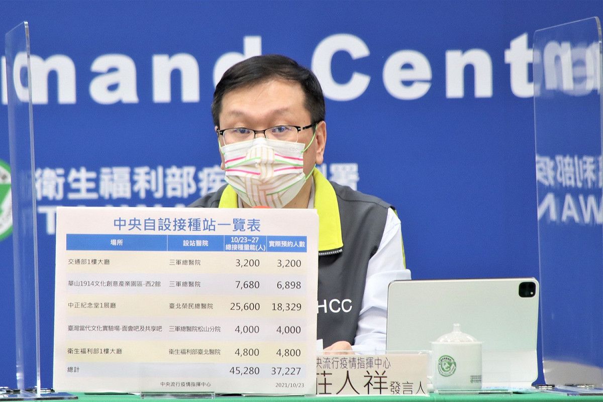 疫情指揮中心發言人莊人祥。 圖：中央流行疫情指揮中心/提供