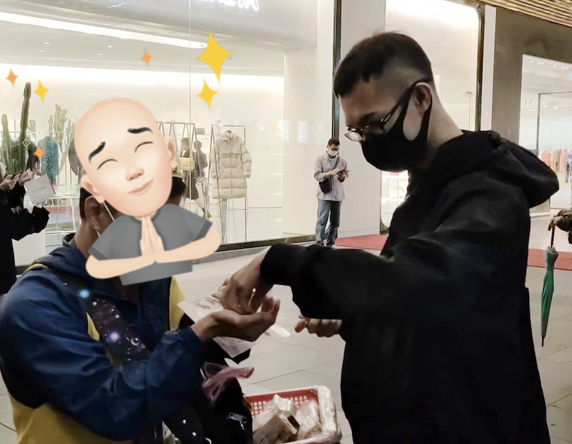 鄧佳華發文分享自己做公益。 圖：翻攝FB/鄧佳華