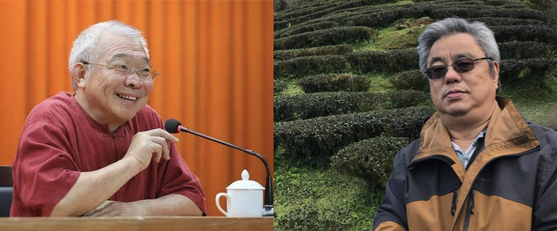 前立法委員朱高正（圖左）於（22）日離世。曾經擔任前總統陳水扁的幕僚，也在鄭南榕「自由時代」雜誌當過記者的郭文彬（圖右），發文分享和朱的真實互動。 圖：新頭殼合成圖（取自台海網、郭文彬臉書）