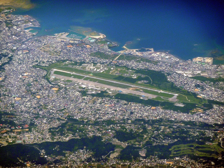 位在沖繩的美軍基地與機場 圖 : 翻攝自美國國防部官網