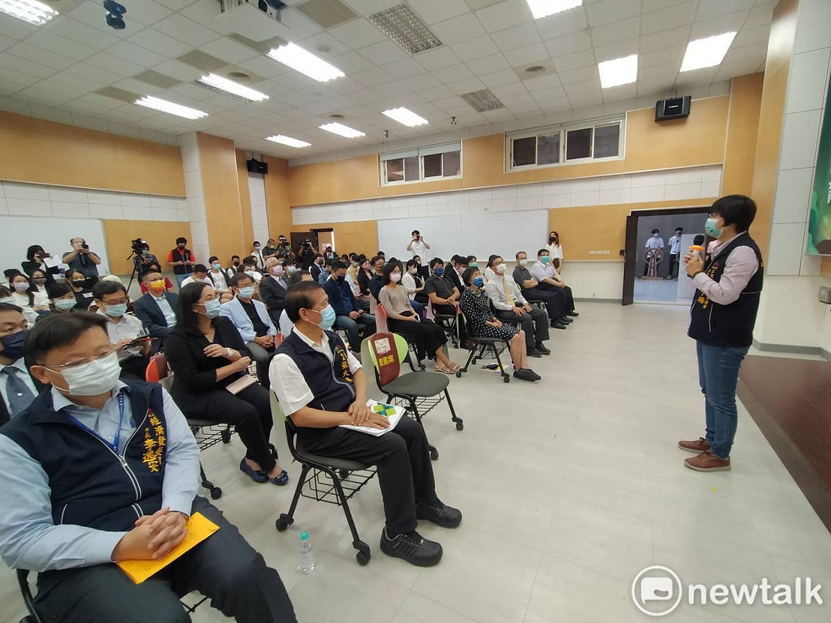 台中市工策會總幹事黃于珊表示，提供青年朋友參與此平台，就是希望找出下一位比爾蓋茲和賈伯斯。 圖：唐復年/攝