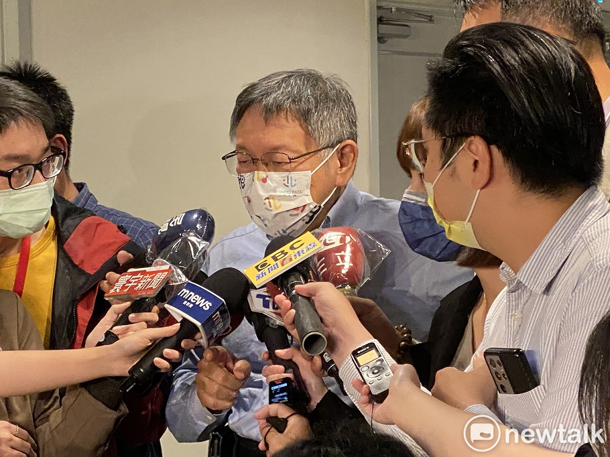 台北市長柯文哲。 圖：周煊惠 / 攝