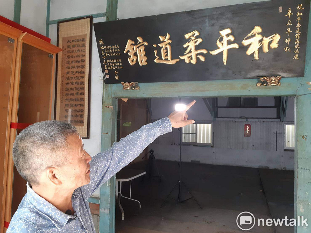 嘉義市和平柔道館塵封近30年，市府委請民間單位進行田野調查，揭開和平柔道館神祕面紗。 圖：蔡坤龍/攝（資料照）