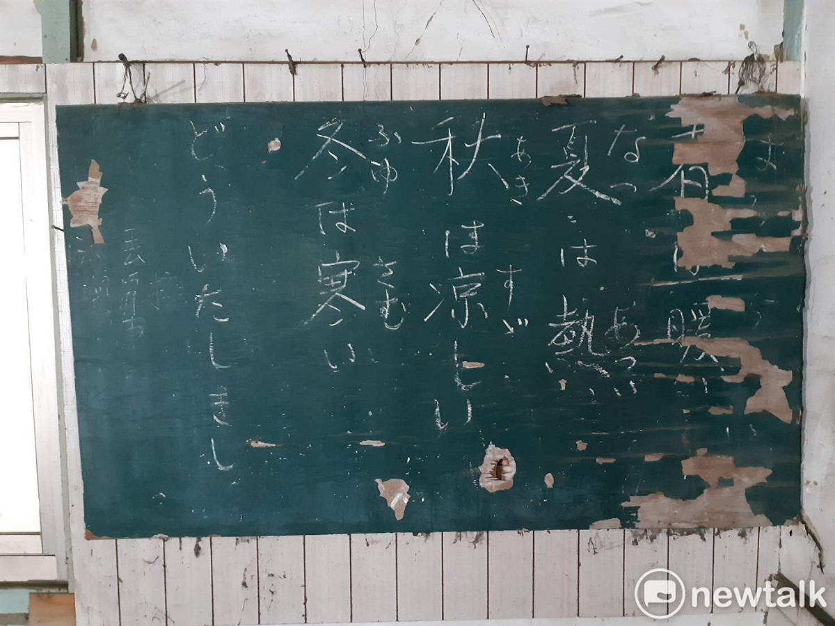 和平柔道館內還留有陳戊寅教練當年手寫的版書。 圖：蔡坤龍/攝（資料照）