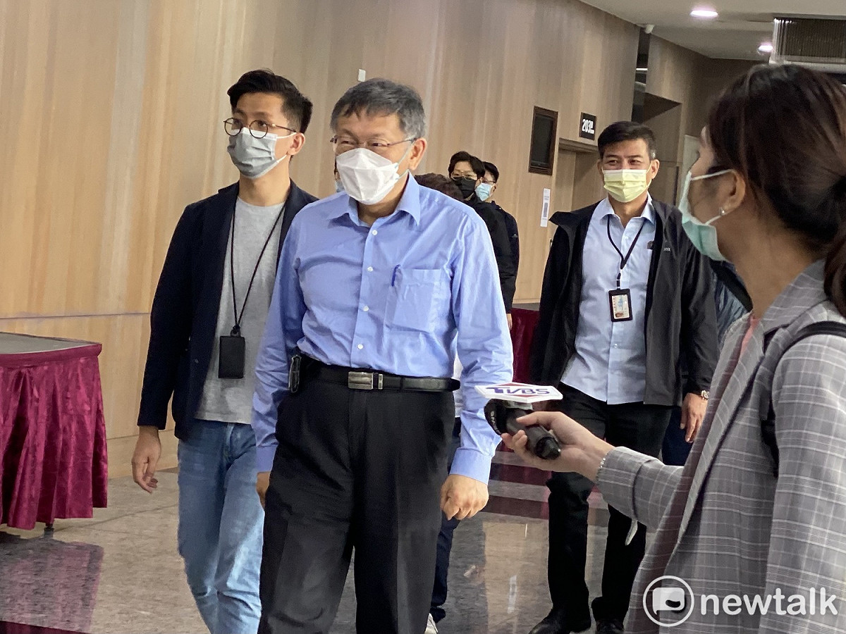台北市長柯文哲。 圖：周煊惠 / 攝