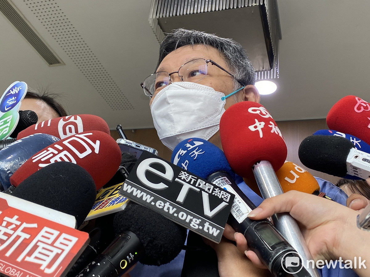 台北市長柯文哲。 圖：周煊惠 / 攝（資料照片）