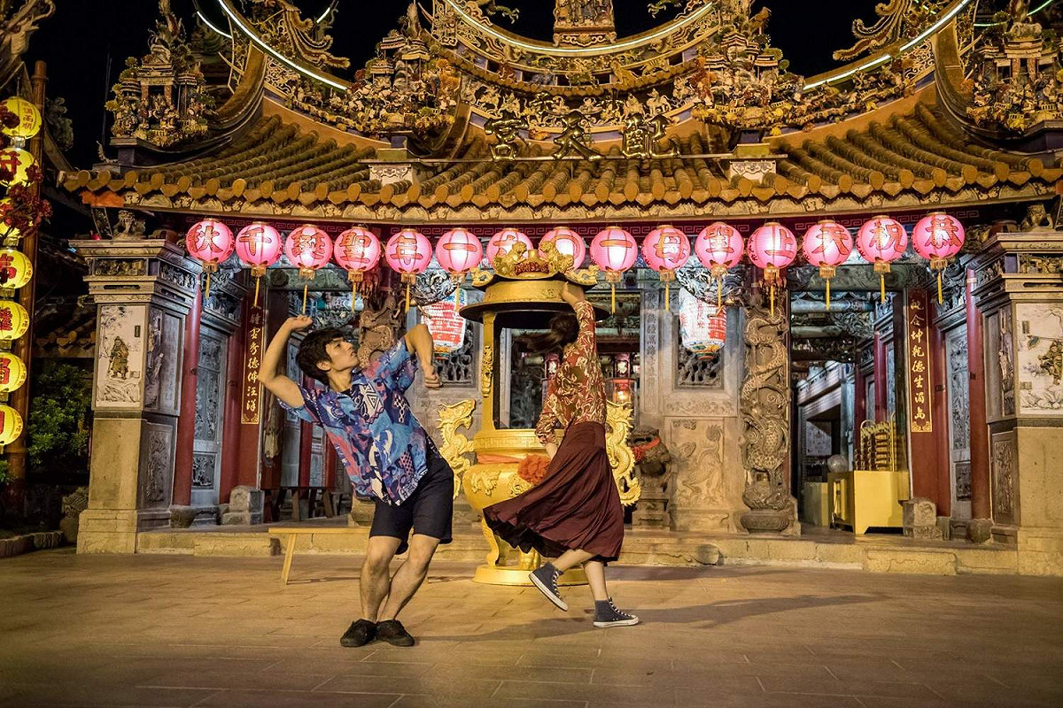 嘉義縣舉辦「廟口晚風」舞蹈營  以追求文化平權為目標。 圖：嘉義縣政府/提供