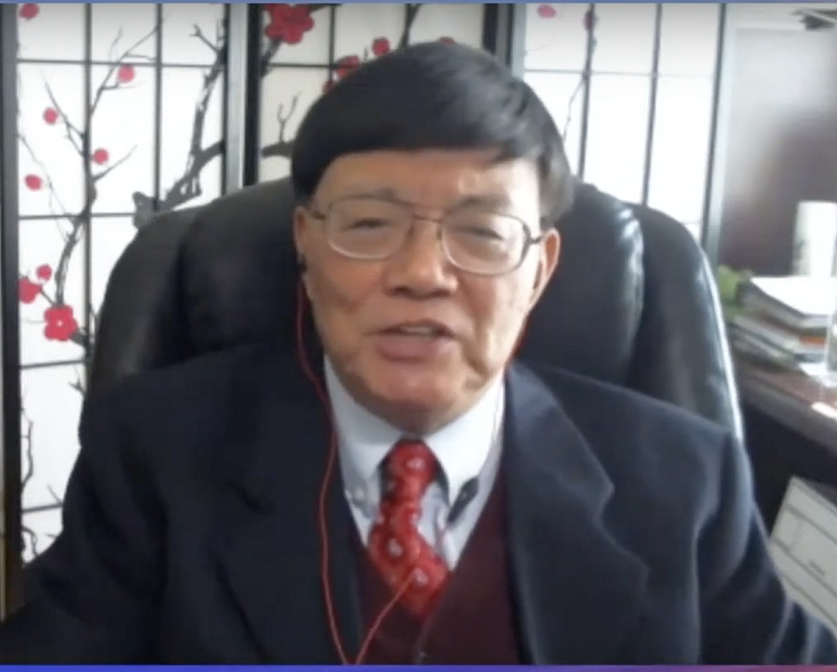 加州州立大學洛杉磯分校榮休教授宋永毅。 圖：擷取自美國之音中文網YT。
