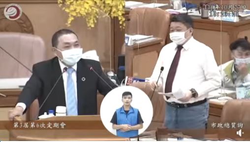 何博文認為針對共機擾台事件，任何政治人物都該有態度、有立場。 圖：林昀真/翻攝