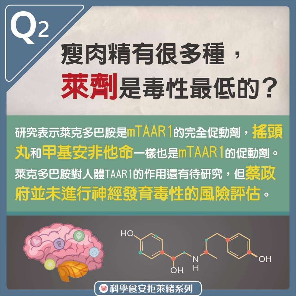 林為洲於臉書PO出「萊豬QA懶人包2.0科學食安篇」。 圖：擷取自林為洲臉書