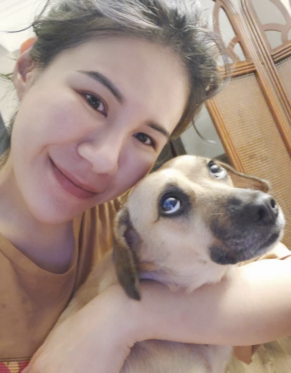 丹妮婊姐曝養狗後家中的變化。 圖：翻攝IG/丹妮婊姐