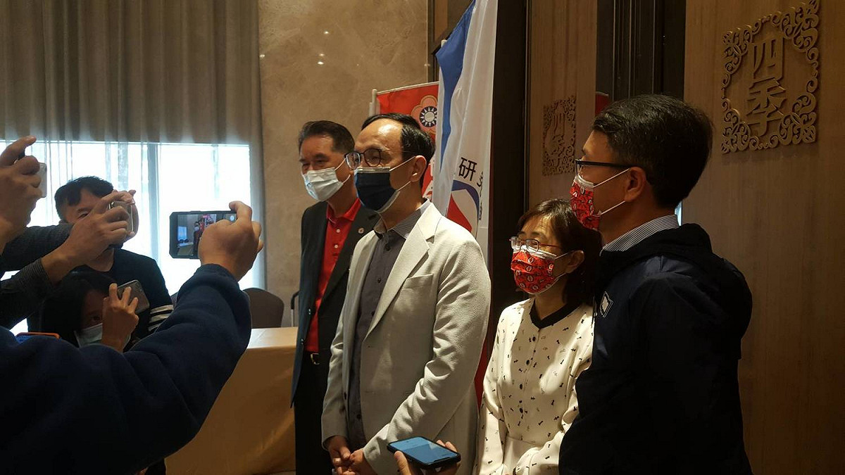 國民黨主席朱立倫。 圖：國民黨文傳會/提供