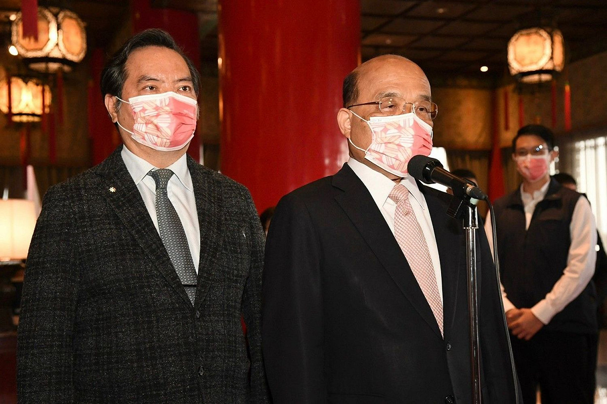 行政院長蘇貞昌出席「中華民國第三十一屆醫療奉獻獎頒獎典禮」。 圖：行政院/提供