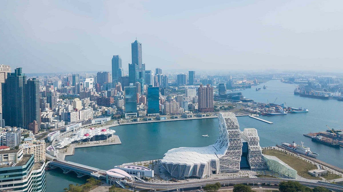 高流即將落成啟用，西班牙設計監造團隊遺憾法來台。(資料照) 圖：高市文化局提供