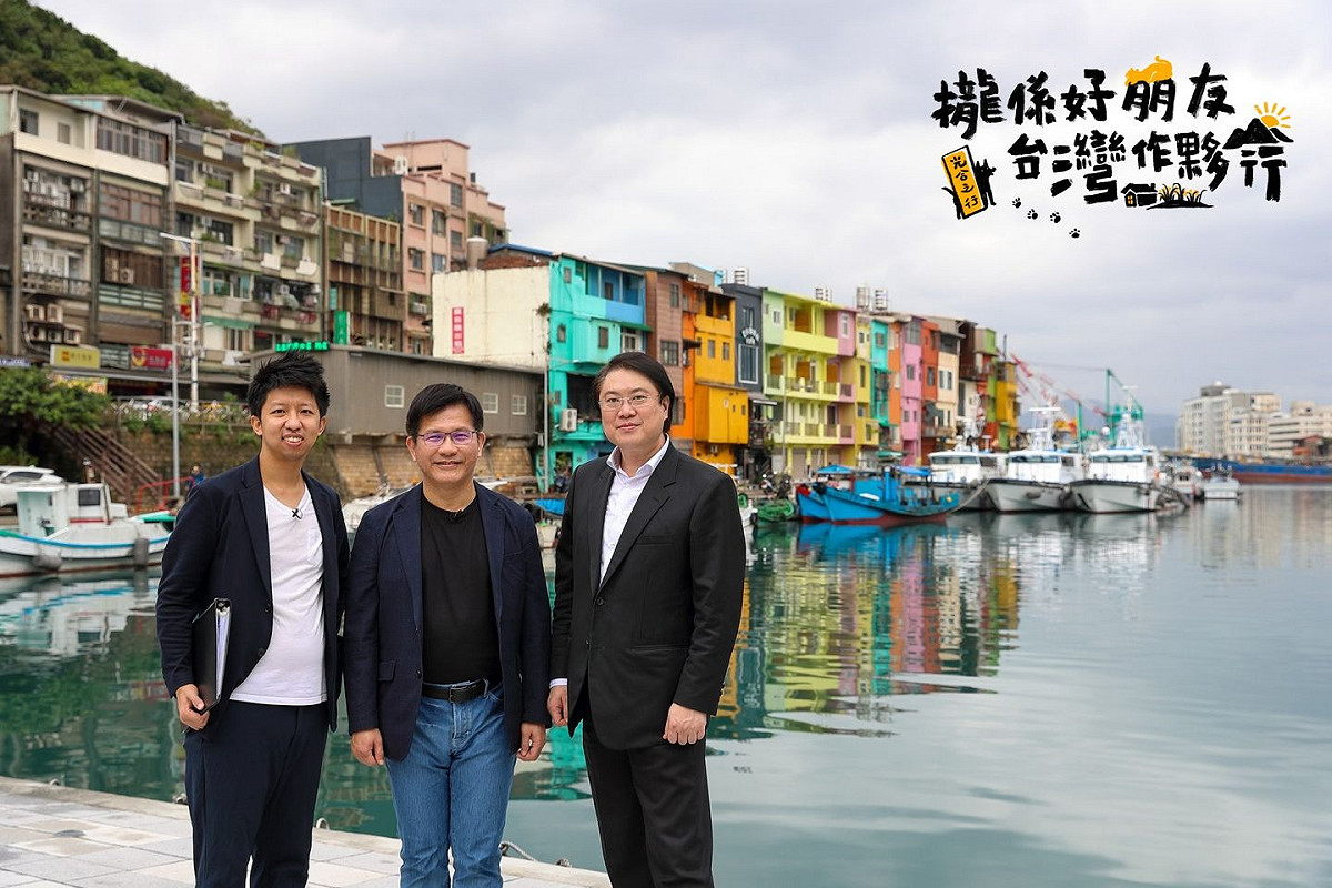 林佳龍說他在擔任交通部長任內，推動基隆成為台灣門戶，成為世界到訪台灣的旅遊目的地，這趟光合之行，也用旅客的角度和慢活的速度來體驗令人喜愛的基隆。 圖：翻攝林佳龍臉書（資料照片）