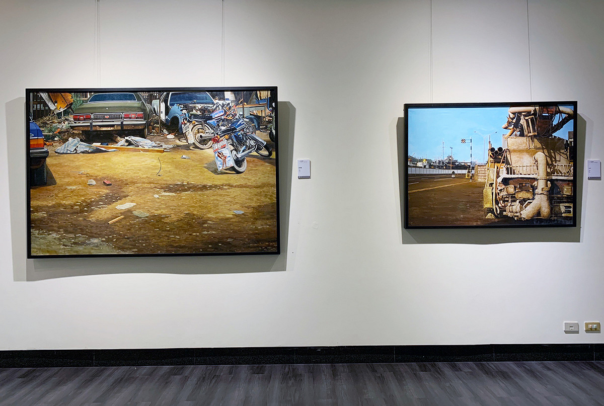 以油畫揮灑臺灣之美「時代風景-譚國智2021油畫作品展」 即日起於新莊文藝中心展出！ 圖：新北市文化局提供