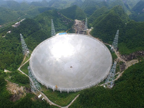 中國貴州的天眼FAST 中國科學院國家天文台