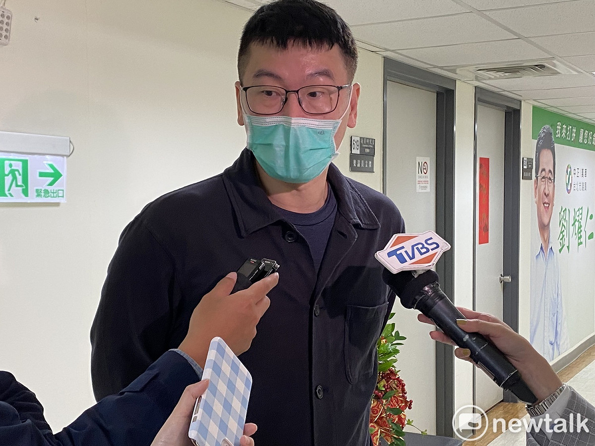民進黨北市新潮流系議員梁文傑。 圖：周煊惠 / 攝（資料照）